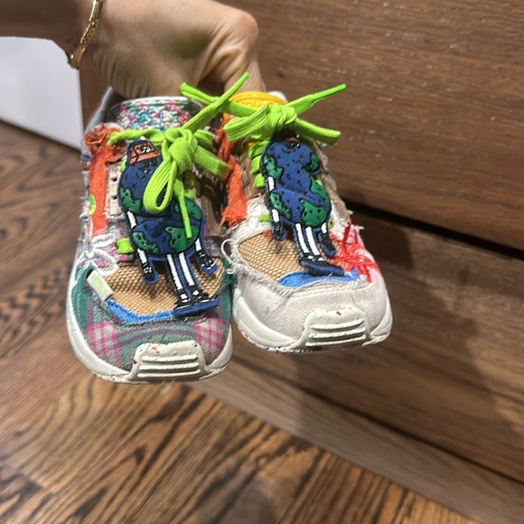 Adidas Toddler Sneakers Size 8.5K - Picture 5 of 5